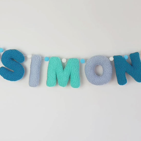 custom kids name garland